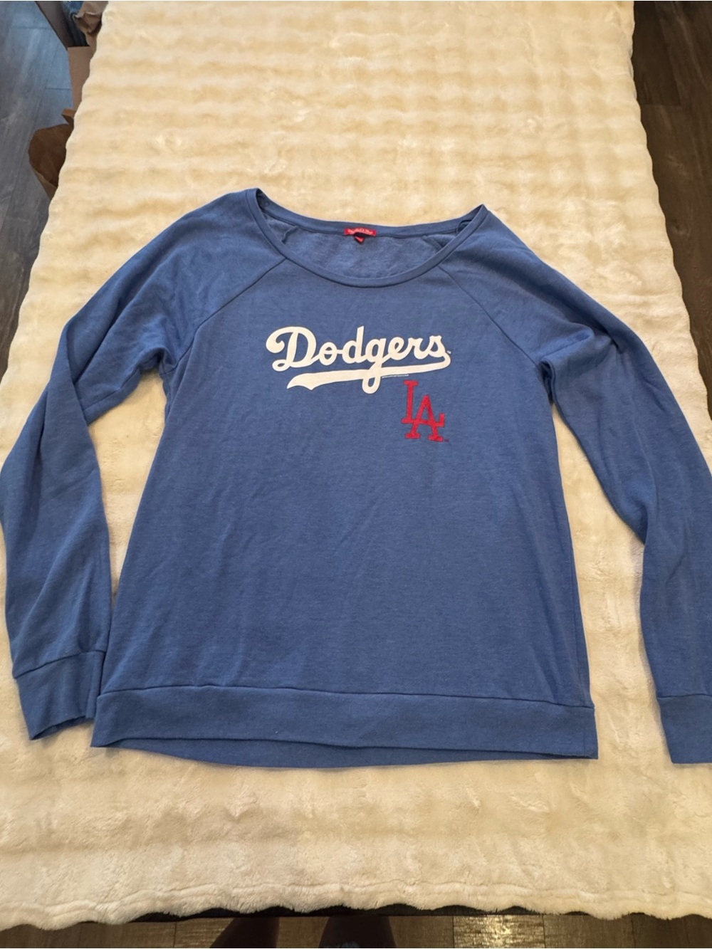 Women’s Large Mitchell & Ness Los Angeles Dodgers Sweatshirt